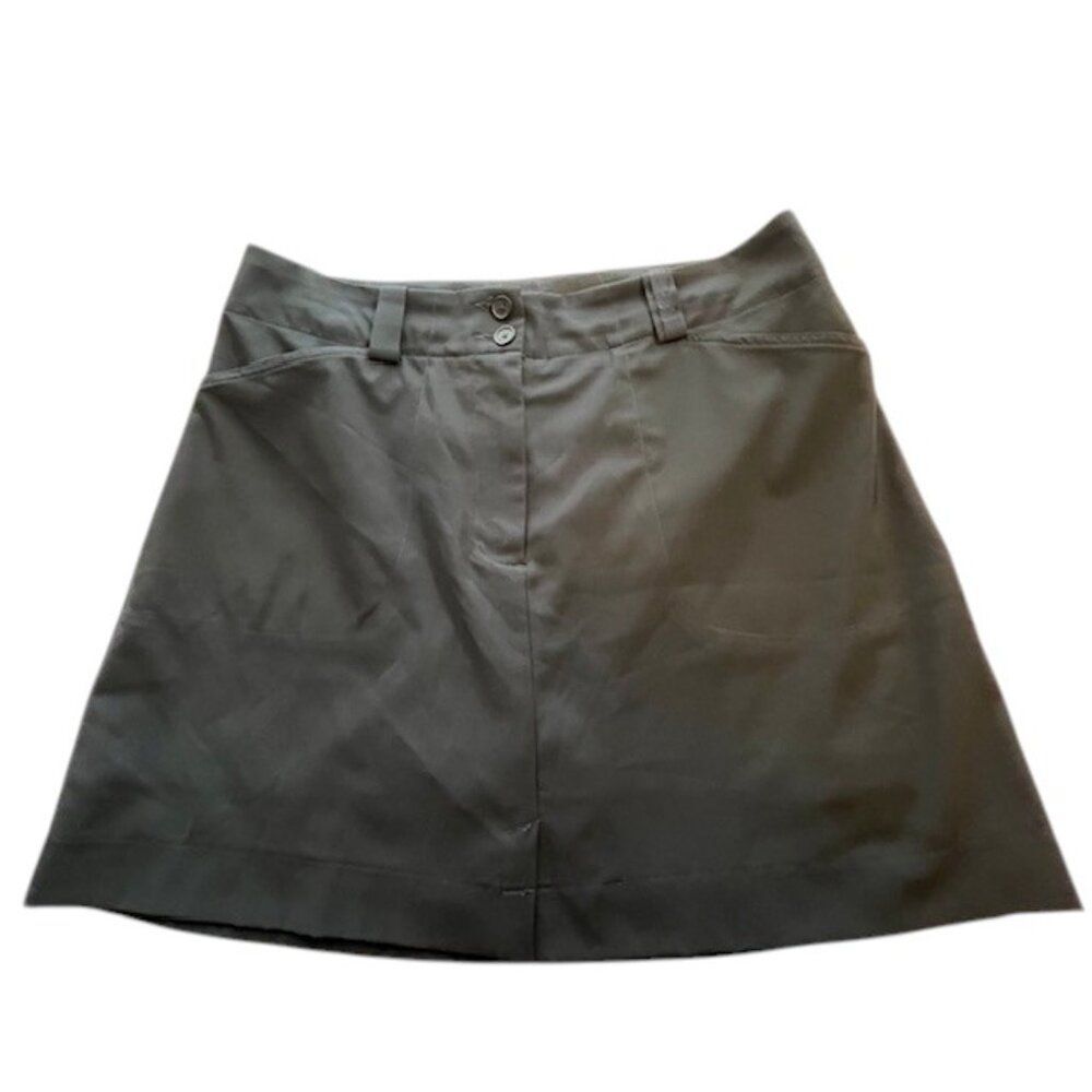 Nike Golf Fit Dry Black Skirt with attached Shorts, Size 10